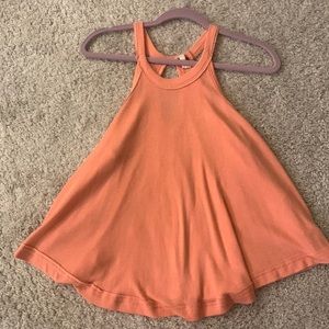 Free people coral tank